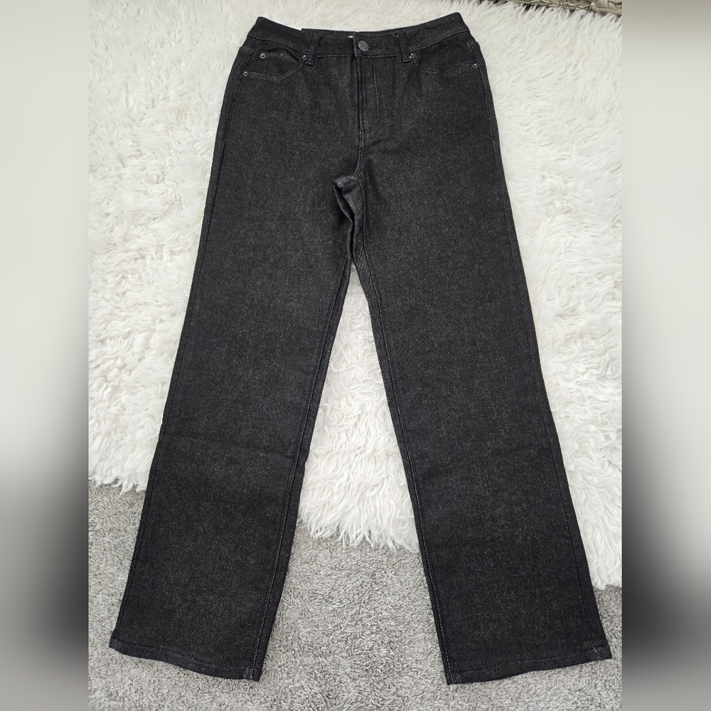 Buckle Z Supply Val Straight Leg Denim Pant. Black Sand. Size 28. New.